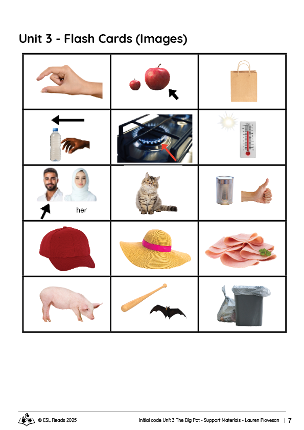 Unit 3 The Big Pot Support Materials7