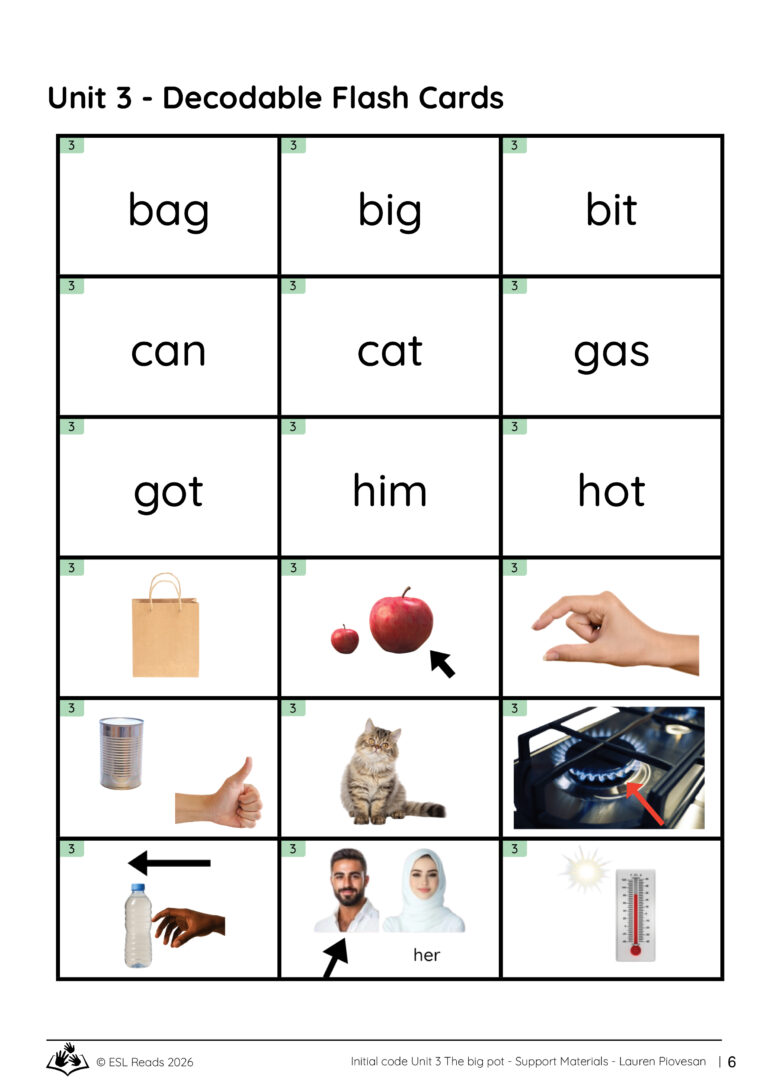Unit 3 The Big Pot Support Materials6
